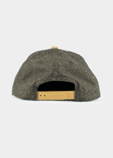 Cap "Bazi" - dunkelbraun (Snapback)